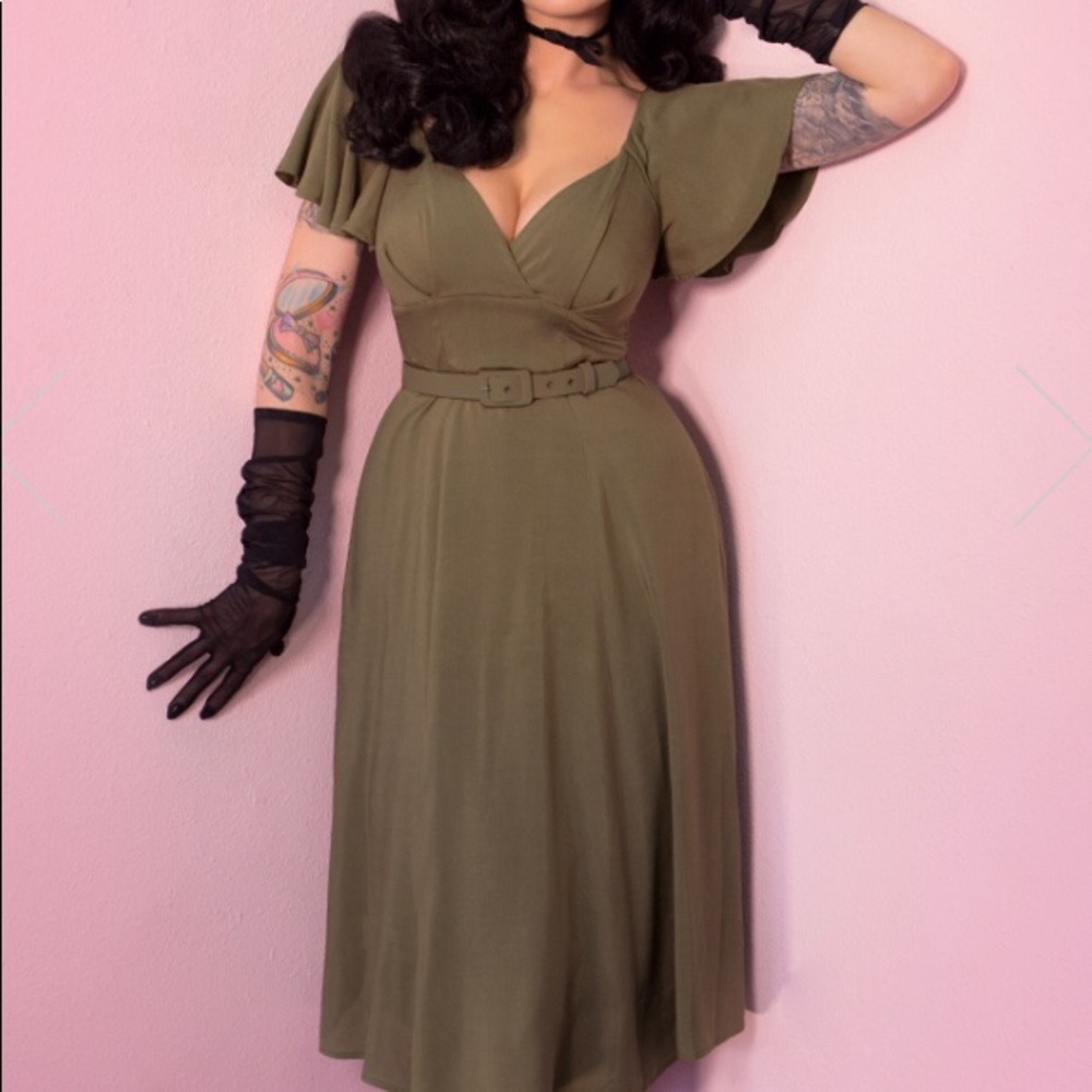 Vixen by Micheline Pitt BabyDoll Dress